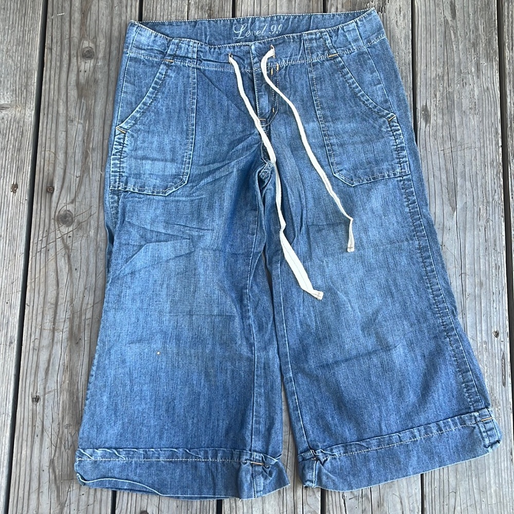 Women’s Level 99 USA Denim Jeans Capri size 28